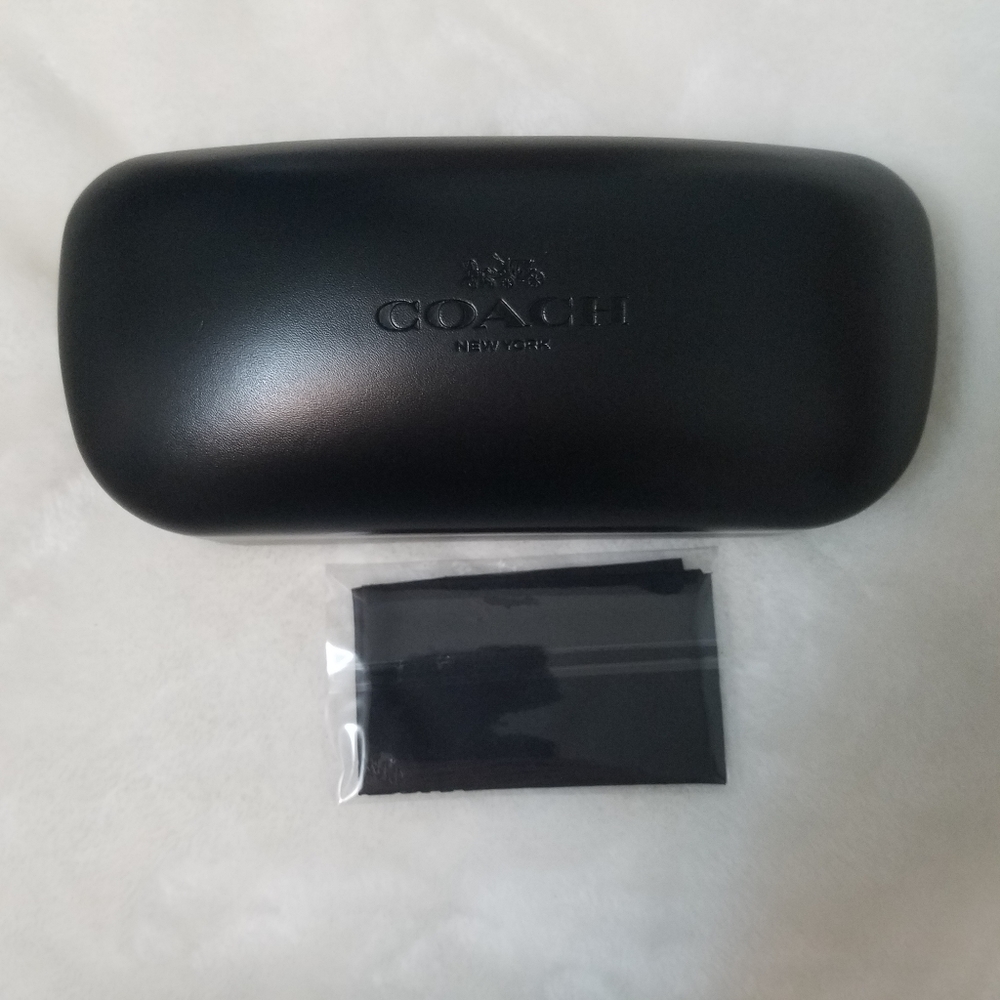 Coach Large Sunglass and Eyewear Case with Microfiber Cloth